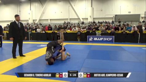 Justus Abel Jeanpierre-Cesar vs Gerardo G. Tenorio Aguilar 2025 World IBJJF Jiu-Jitsu No-Gi Championship