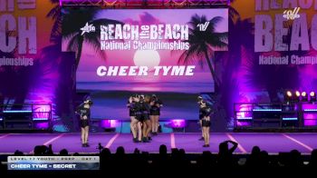 Cheer Tyme - Secret [2026 L1.1 Youth - PREP Day 1] 2026 ACDA Reach the Beach All Star Grand Nationals - DII