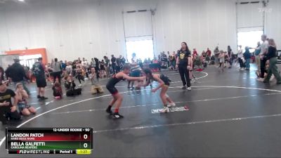 90 lbs Semifinal - Bella Galfetti, Carolina Reapers vs Landon Patch, Hard Rock Rams