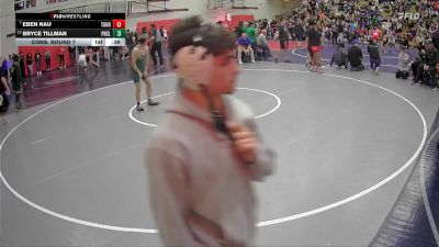 138 lbs Cons. Round 7 - Bryce Tillman, Peninsula vs Eben Nau, Tahoma