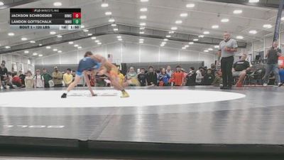 120 lbs Champ. Rd Of 128 - Jackson Schroeder, Big Red Wrestling Club vs Landon Gottschalk, Immortals