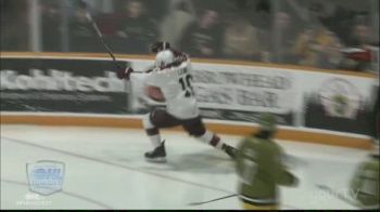 Adam Levac Scores 12 Seconds Into Game 3 For Peterborough