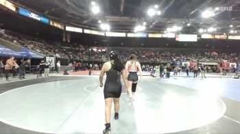 155 lbs Champ. Round 3 - Roxy Sheen, Buhl vs Rosemary Rezaislas, Capistrano Valley