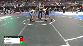 144 lbs Quarterfinal - Benjamin Quiroz, Bay Area Dragons vs Holton Halstead, Salem Elite