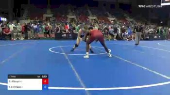 170 lbs Round Of 128 - Samajay Alboyd, Kansas vs Tate Entriken, Iowa