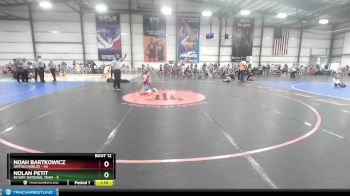 96 lbs Rd# 6- 9:00am Saturday Final Pool - Nolan Petit, NCWAY National Team vs Noah Bartkowicz, Untouchables