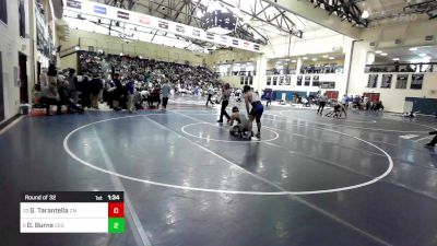 215 lbs Round Of 32 - Giovanni Tarantella, Central Mountain vs Dante Burns, Conwell Egan