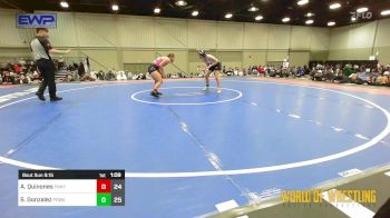 120 lbs Semifinal - Andrea Quinones, Funky Singlets Girls vs Sasha Gonzalez, POWA