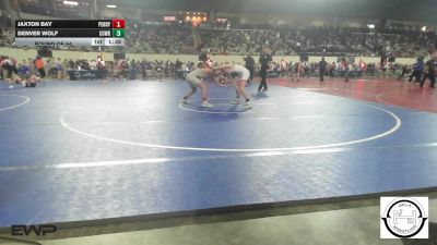 120 lbs Round Of 64 - Jaxton Bay, Perry vs Denver Wolf, Cowboy Wrestling Club