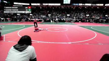 84 lbs Champ. Round 1 - Cooper Theetge, ELR1 vs Keegan Kruger, LWWA