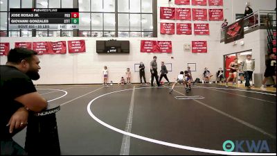 55 lbs Consolation - Jose Rosas Jr., Piedmont vs Giovanni Gonzales, Standfast