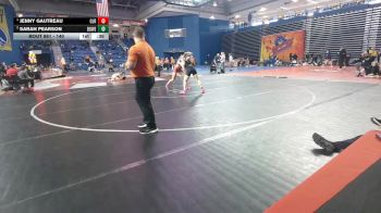 140 lbs 3rd Place Match - Sarah Pearson, Downingtown West vs Jenny Gautreau, Owen J Roberts