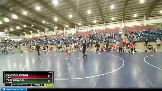 65 lbs 5th Place Match - Trez Paragas, Hawaii vs Camden Lawson, Utah