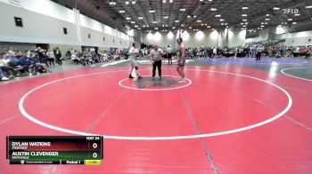 175C Quarterfinal - Austin Clevenger, Smithville vs Dylan Watkins, Piedmont