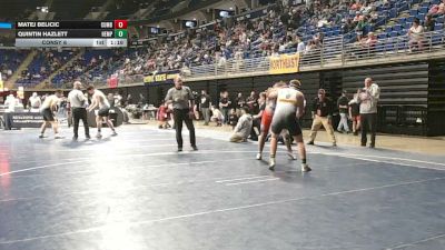 212 lbs Consy 6 - Matej Belicic, Cumberland Valley vs Quintin Hazlett, Hempfield