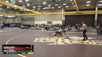 184 lbs 5th Place Match - Shawn Earle, Baldwin Wallace vs Alex Torres, Case Western Reserve