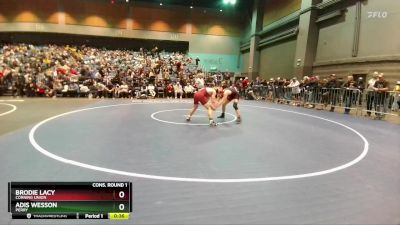 138 lbs Cons. Round 1 - Brodie Lacy, Corning Union vs Adis Wesson, Perry