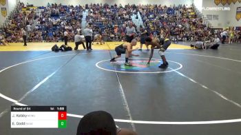 160 lbs Round Of 64 - John Kebby, Monsta Wrestling Club vs Eric Dodd, Ranger Wrestling