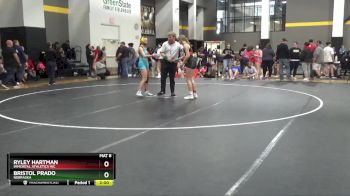 118 lbs Cons. Round 2 - Bristol Prado, Nebraska vs Ryley Hartman, Immortal Athletics WC