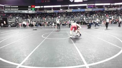163 lbs Quarterfinal - Logan Jackson, Riverside RTC vs Zayne Zinkgraf, Vandals