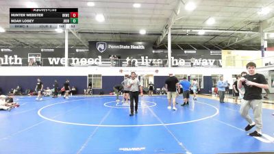 108 lbs Rr Rnd 2 - Hunter Webster, Blue Knights Alpha vs Noah Losey, Journeymen Wrestling Red - HSC
