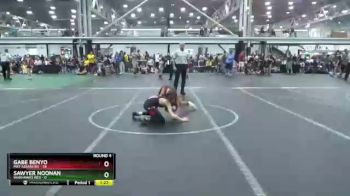 76 lbs Round 4 (6 Team) - Gabe Benyo, Mat Assassins vs Sawyer Noonan, Warhawks Red