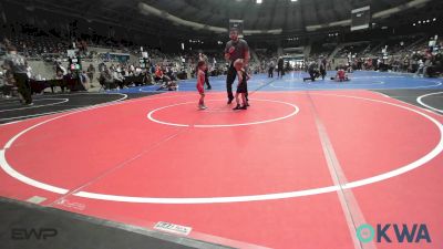 36 lbs Consi Of 8 #2 - Asher Stinson, Runestone vs June Contreras, Raw Wrestling Club