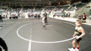 49 lbs Round Of 16 - Brodee Meyer, BAWC vs Hayden Gregory, Tulsa Blue T Panthers