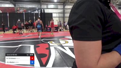 79 kg Consi Of 64 #2 - Anthony Erickson, Mules Mafia vs Brendon Abdon, Arkansas RTC