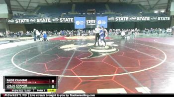 143 lbs Cons. Round 1 - Paige Kanning, Bethel AllStars Wrestling Club vs Chloe Kramer, Ferndale Force Wrestling Club