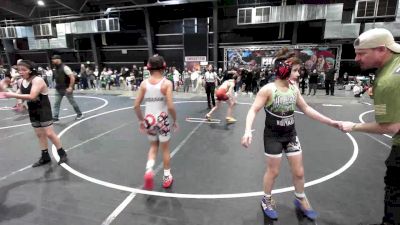 95 lbs Round Of 16 - Uriah Barabin, Grindhouse WC vs Landon Day, Way Out West