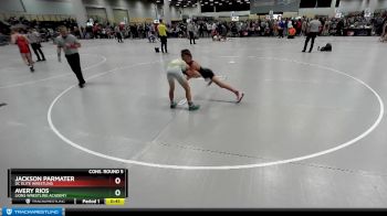 97 lbs Cons. Round 5 - Jackson Parmater, DC Elite Wrestling vs Avery Rios, Lions Wrestling Academy