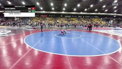 70 lbs Cons. Round 6 - Mitchell Christensen, Heartland Wrestling Academy vs Troy Moenkedick, Harding County