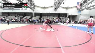 184-H lbs Semifinal - Lerrod Smalls II, Edge Wrestling vs Luke Chernaski, Kellenberg
