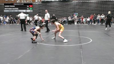 100 lbs Round 3 - Matthew Waters, Richmond Hill Wrestling Club vs Jaden Pagan, Mighty Warriors