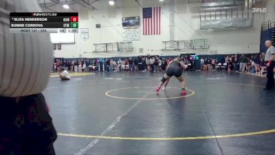 235 lbs Champ. Round 2 - Sunnie Cordova, St Helens vs Eliza Henderson, Aloha