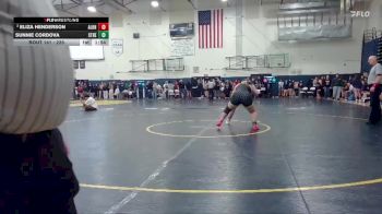 235 lbs Champ. Round 2 - Sunnie Cordova, St Helens vs Eliza Henderson, Aloha