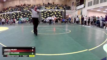 157 lbs Cons. Round 2 - Joshua Milkey, NORTHWEST vs Xavier Zollinger, CHIPPEWA