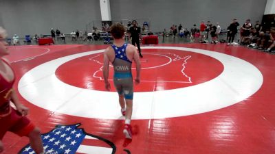 120 lbs Griffin Magee, Team North Dakota vs Hudson Fleming, Iowa