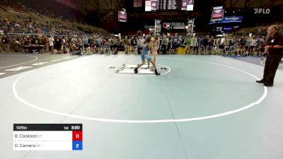 132 lbs Cons 64 #1 - Brigham Cookson, UT vs Owen Camera, AR