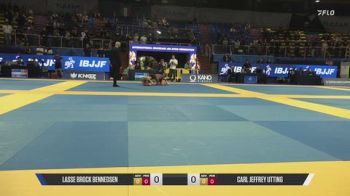 Lasse Brock Bennedsen vs Carl Jeffrey Utting 2026 IBJJF European NoGi
