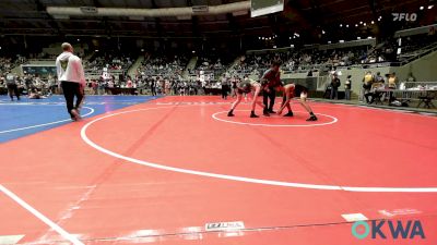 112 lbs Quarterfinal - Joshua Ingvalson, Heat vs Aiden Harbaugh, Black Fox Wrestling Club