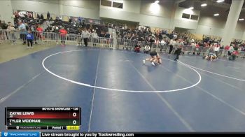 126 lbs Cons. Round 2 - Tyler Weidman, IL vs Zayne Lewis, AR