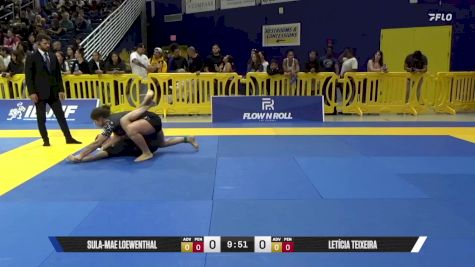 Sula-Mae Loewenthal vs Letícia Teixeira 2025 Pan IBJJF Jiu-Jitsu No-Gi Championship