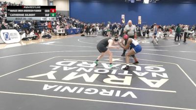 165 lbs Champ. Round 1 - Catherine Gilbert, Radford vs Marlee Drew Anderson-Farmer, Courtland