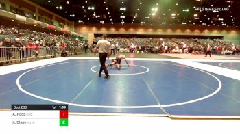 145 lbs Round Of 64 - Abram Hood, Chico vs Kaden Olson, Riverton