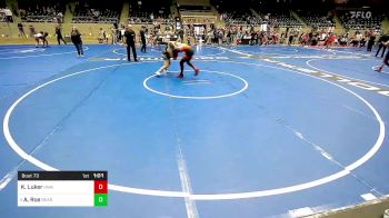 132 lbs Semifinal - Kelice Luker, HURRICANE WRESTLING ACADEMY vs Ava Roe, Bearcat Takedown Club