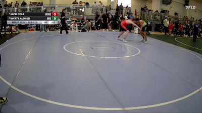 162-175 lbs Round 1 - Jack Cole, Fitness Fight Factory Wrestling Club vs Wyatt Aldred, G580 Wrestling Club