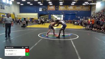 126 lbs Round Of 64 - Braden Baxter, Palm Bay vs Kleiver Joseph, South Orange Wrestling Academy