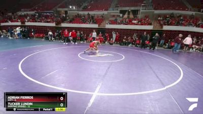 120 lbs 2nd Wrestleback And Semi-finals(16 Team) - Adrian Fierros, Katy vs Tucker Lundin, Dripping Springs